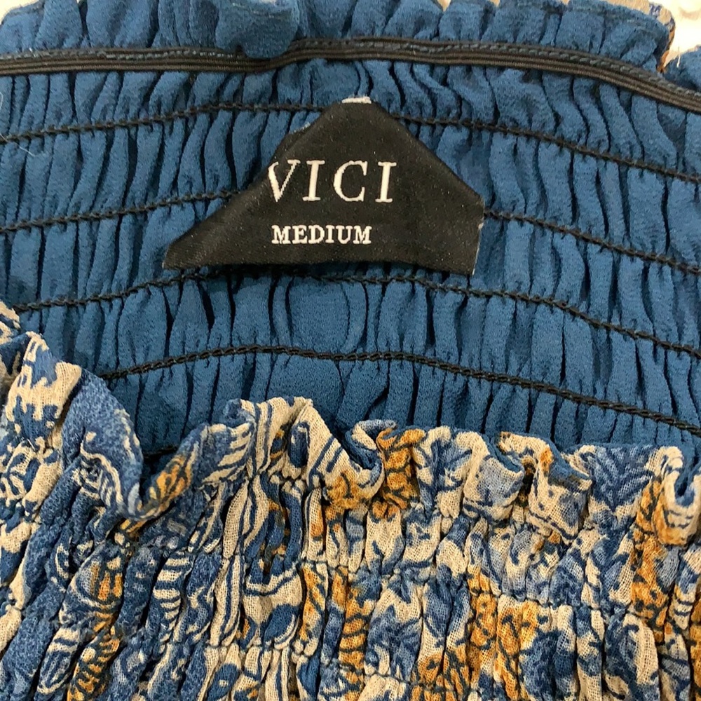 Off The Shoulder Patterned Long Sleeve Dress From… - image 2